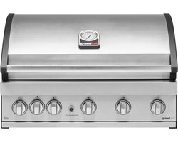 Grandhall Elite G5 inbouw barbecue - 6 branders - Gas BBQ