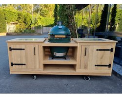 Heavenly Garden Pitmaster - Buitenkeuken -Big Green Egg Large - Set - Combi deal