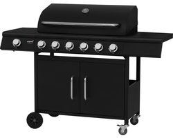 Mustang Gas Grill Clarksville Met 7 Branders Zwart