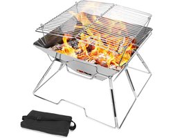 Opvouwbare BBQ Camping BBQ Roetsvrije Grill PEAM