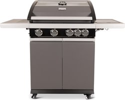 Patton Patio Pro Chef  4+ -burner "Frozen Grey" - Outdoorkitchen - Mat grijs