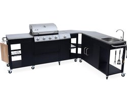 sweeek - Gas barbecue, rochefort, l2465xb187xh112cm