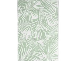 vidaXL - Buitenkleed - 140x200 - cm - polypropeen - groen