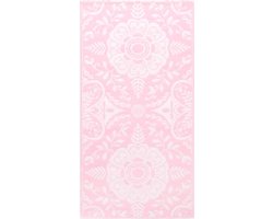 vidaXL - Buitenkleed - 160x230 - cm - PP - roze