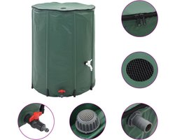 Inklapbare Watertank 250L - Groen - Duurzaam & Praktisch