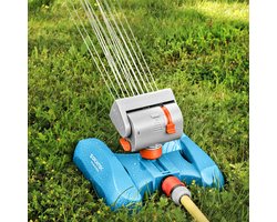 Mini Lawn Sprinkler with 16 Nozzles up to 378 m2 /