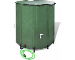 vidaXL - Inklapbare - Watertank - 250L - (Groen)