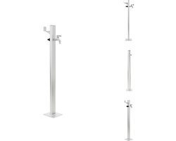 vidaXL Waterkolom - Waterkolommen - Tuinkolom - Tuinkolommen - Tuinwaterkolom 95 cm aluminium