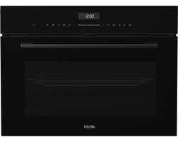 ETNA CM250ZT - Oven met magnetronfunctie - Nis 45 cm - Zwart glas - Combi Magnetron