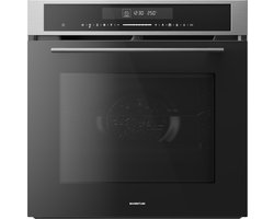 Inventum IMC6035RT - Inbouw combi-oven - Hetelucht - Magnetron - Grill - 72 liter - 60 cm hoog - Tot 250 graden - Zwart/RVS