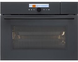 Pelgrim COS834ANT Oven met magnetronfunctie | FullSteam | nis 45 cm | Antraciet