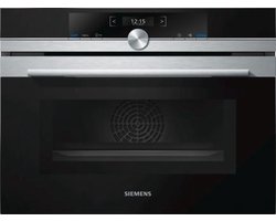 Siemens iQ700 CM633GBS1 - Inbouw oven met magnetron