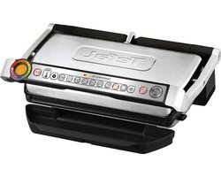 Automatische aanpassing grilltemperatuur en baktijd - 9 programma's - Grillen op zijn best Contactgrill uitneembare platen