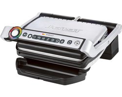 Contactgrill 6 programma's - gaarstandindicatie - afneembare platen - handmatige modus - elektrische grill - roestvrij staal Contactgrill uitneembare platen