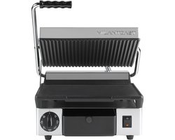 Contactgrill |glad-Geribbeld| - MilanToast 420072 - Horeca & Professioneel