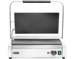 Contactgrill Panini XL - HENDI - 230V/2700W - 548x415x(H)210mm - HENDI 263624 - Horeca & Professioneel