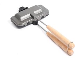 Dubbelzijdige Ontbijt Sandwich Maker - Flip Grill Pan voor Hot Dog Broodrooster - Pannenkoeken Toast