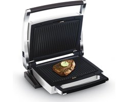 FRITEL Combi Grill CW 2427 - Grillijzer / Wafelijzer / Paninigrill - 14 verschillende bakplaten - Zwart/Grijs