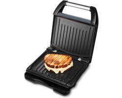 George Foreman 25041-56 Steel Grill Family - Contactgrill - Grijs