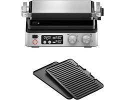 Grill Apparaat Uitneembare Platen - Contactgrill met Uitneembare Platen - Grill Plaat - Tosti Ijzer met Uitneembare Platen met Kookplaten en Platte Borden