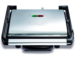 grill contactgrill - Hoogwaardige RVS behuizing - Compact design - eenvoudige bediening - vlees - panini - groenten - GC241D - bereiding - veelzijdig Contactgrill uitneembare platen