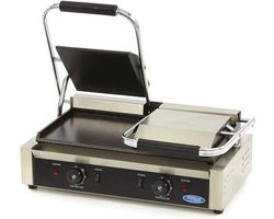 Maxima Contactgrill Glad Dubbele Grillplaat 2 x 22 cm