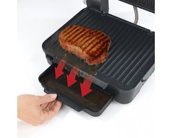 MAXXMEE contactgrill met 6 programma's - 2000W