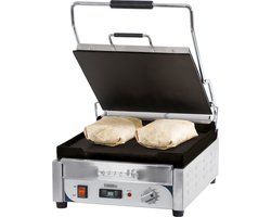 PANINI GRILL PREMIUM GLADDE - GLADDE MET TIMER XL