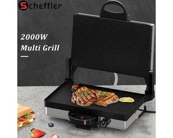 Scheffler - Multi grill- contact grill - lahmacun exclusief braadpan