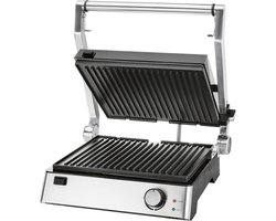 SILVERCREST® KITCHEN TOOLS Grill - 3 in 1 Functie: Contactgrill, Tafelgrill en Panini grill - Vermogen: 2000 W - Met deze grill bereid je onder andere heerlijke panini's, groenten, vis of vlees