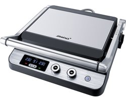 Steba FG120 | Contactgrill - Paninigrill | 1800W | volledig uitklapbaar | Zwevende Bovenplaat