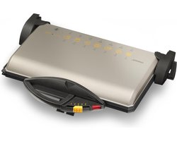 Steba PG4.4 - Contactgrill - Paninigrill - 2000W - Champagne