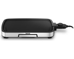 TEFAL - CB630D Plancha Inox - Elektrische barbecue Zwart