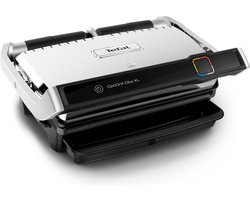 Tefal OptiGrill Elite XL GC760D - Contactgrill - Groot grilloppervlak - 16 automatische kookprogramma’s - 2200W - RVS