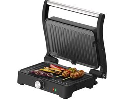 Tomado TGC3001S - Contactgrill - Tosti apparaat - PFAS vrije antiaanbaklaag - 1500W - Zwart/RVS