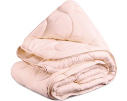 All in One Wasbaar Dekbed Easy 200x200 - Dekbed zonder overtrek - Hoesloos dekbed - Eazy dekbed - Gekleurd dekbed - All Year Winterdekbed & Zomerdekbed - Tweepersoons Dekbed - Pink