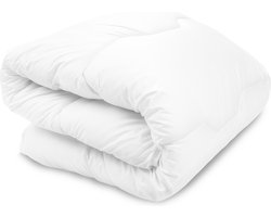 Bafra - Ultra Soft Dekbed - ALL YEAR DEKBED - 140x220 cm - 1 persoons - Anti Allergie - Wasbaar - Wit - ALLE MATEN BESCHIKBAAR