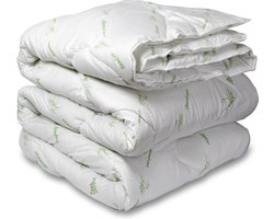 Bamboe dekbed gemaakt van bamboe tijk en polipercal 140x200 - Anti-Allergisch - bamboe dekbed - Hypoallergeen, antibacterieel - Temperatuur regulerend