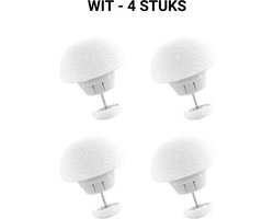 dekbedclips - wit - dekbed orderner - dekbedklemmen - sokken - 4 stuks