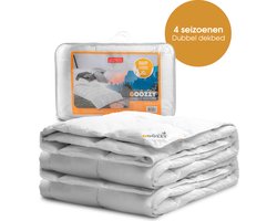 Goozzy® dons dekbed - 100% donzen dekbed - 4-seizoenen - premium - 140x200 cm