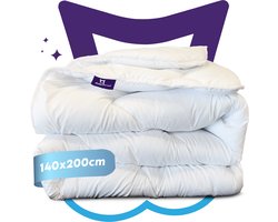 Slaapspeciaal All year dekbed enkel - Essential White Series | 140x200 - Dekbed Geschikt Voor Alle Seizoenen - Zomerdekbed & Winterdekbed - Anti Allergie - Hoogwaardige Ultra Soft - Hotelkwaliteit - Eenpersoons Dekbed