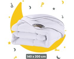 Sleep Comfy - White Soft Series | 140x200 cm - All Year Dekbed - Enkel - 30 dagen Proefslapen - Anti Allergie Dekbed - Comfort & Ademend - Eenpersoons Dekbed