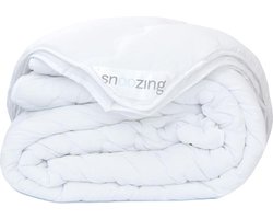 Snoozing Swiss Dreams - Synthetisch - 4-seizoenen dekbed - Tweepersoons - 200x220 cm - Wit