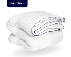 Soulsnooze® - Luxe 4 Seizoenen Partnerdekbed 240 x 220 - Tweepersoons Dekbed - Partnerdekbed - Afstelbaar per kant - 30 Dagen Proefslapen - Hotel Kwaliteit - Anti Allergie - Zomerdekbed & Winterdekbed