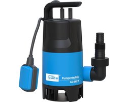 Dompelpomp voor Afvalwater 400W met Vlotterschakelaar - 7500 l/h, Opvoerhoogte 5m - Blauw/Zwart