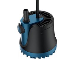 Dompelpomp Vuil Water – Vlakzuigpomp 60 Watt – Dweilpomp 220V – Waterpomp Elektrisch 3000L/H – Dompelpomp Kelderwater - Zwart