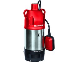 Einhell Elektrische Diepte-/ Dompelpomp GC-PP 900 N - 900 W - 6000 l/u - Max. Dompeldiepte: 7m - Max. opvoerhoogte: 32m - RVS behuizing - Traploos in hoogte verstelbare vlotterschakelaar