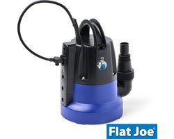 Flat Joe ® - Vlakzuigende Dompelpomp - 7000 l/h - Dweildroog tot 1mm - incl Aqua sensor - wateroverlast - kelderpomp - vlakzuiger - dweilpomp - FlatJoe vlakzuigpomp - hoogwater