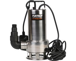 FUXTEC dompelpomp - vuilwaterpomp FX-TP11000 INOX (roestvrij staal) - 1100 watt