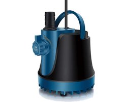 LNIDEAS® Vlakzuigpomp - Dompelpomp Met Instelbare Schakelaar - Dompelpomp Vuil Water - Dweilpomp Met 2 Wateruitlaatsproeiers - Kelderpomp - Vlakzuiger - Vlakzuiger Dompelpomp - Super Stille Werking - Breed Toepassingsgebied